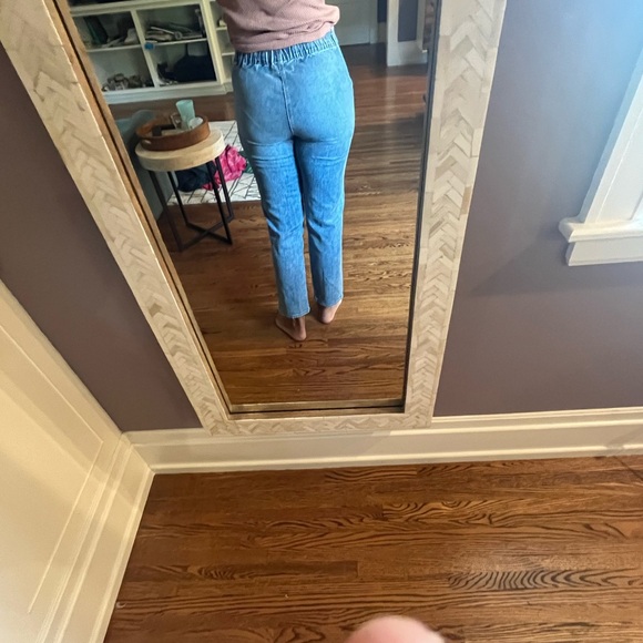 MOTHER The Superior, Elastic Waist Tapered Jeans EUC SZ29 - Picture 7 of 12